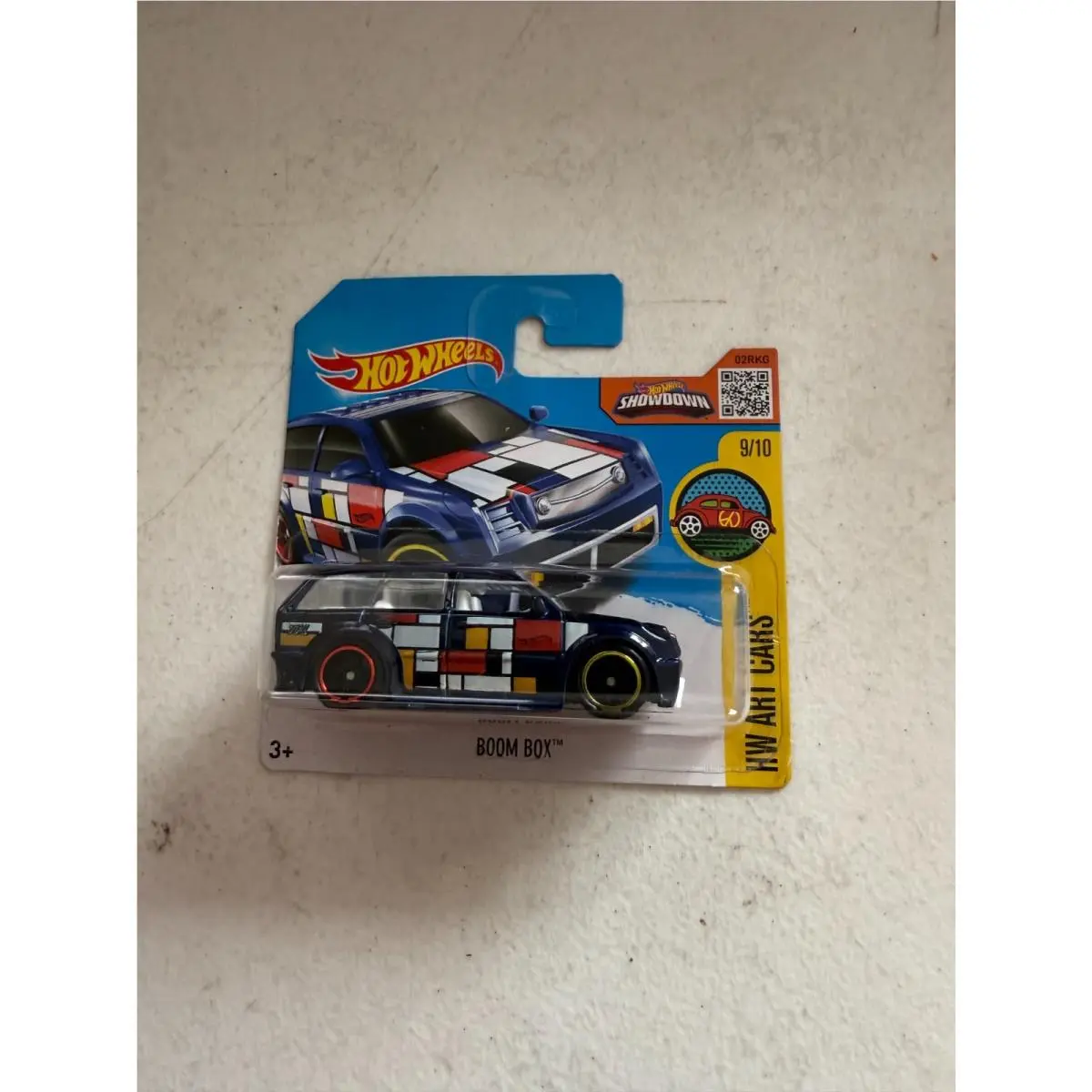 Hot Wheels HW Art Cars Boom Box Sth Short Card Htf CC2