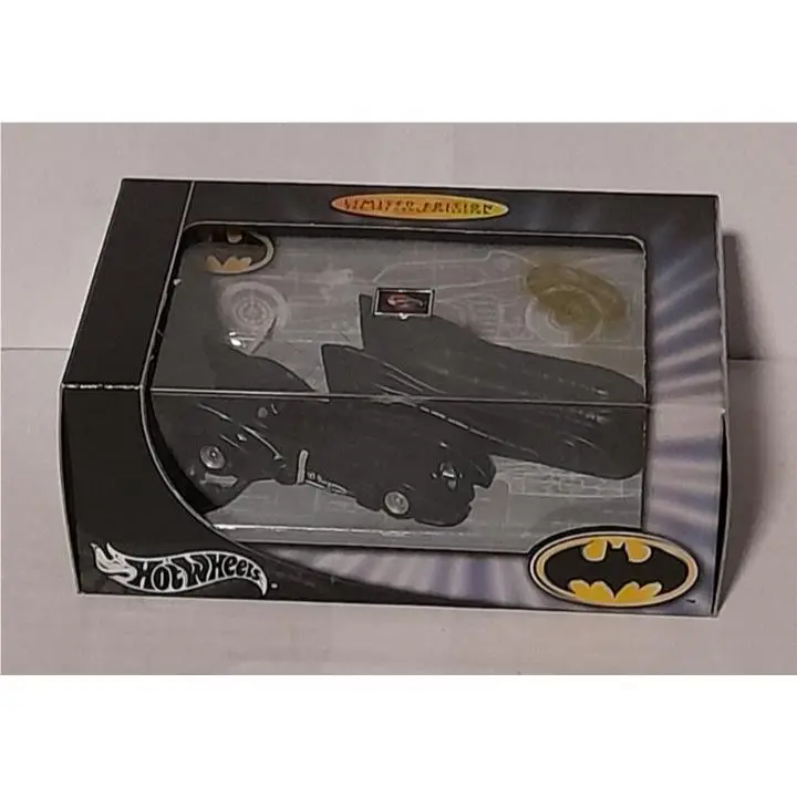 Hot Wheels 2003 Limited Edition Batmobile Set of 2-Slight Damage