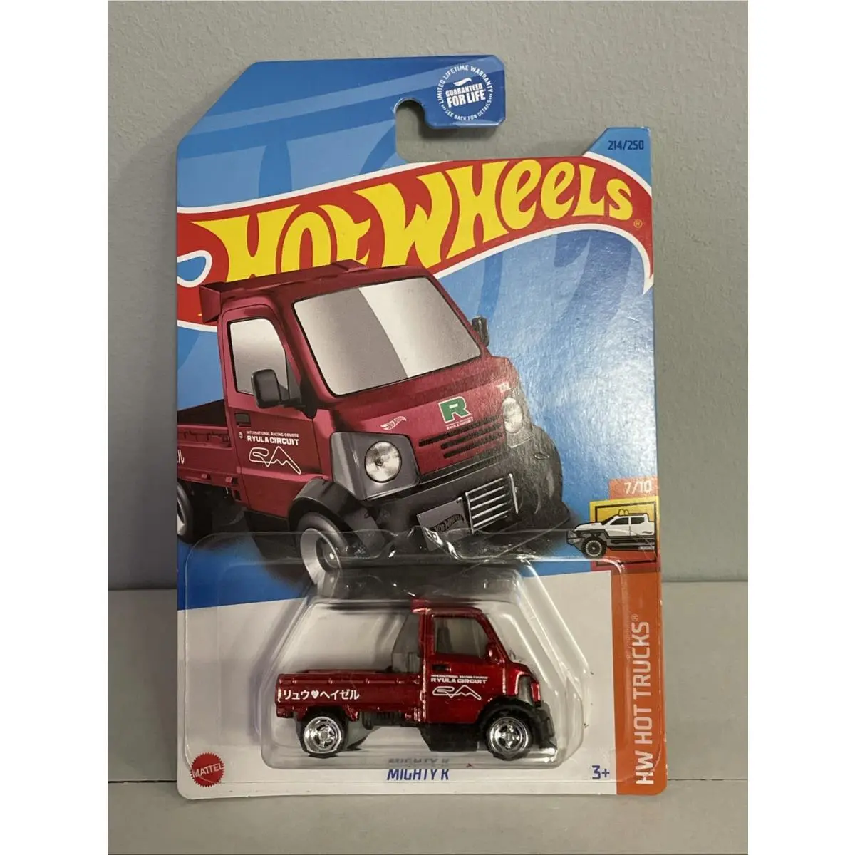 Hot Wheels Mighty K Red 214 - 2023 HW Hot Trucks - Super Treasure Hunt