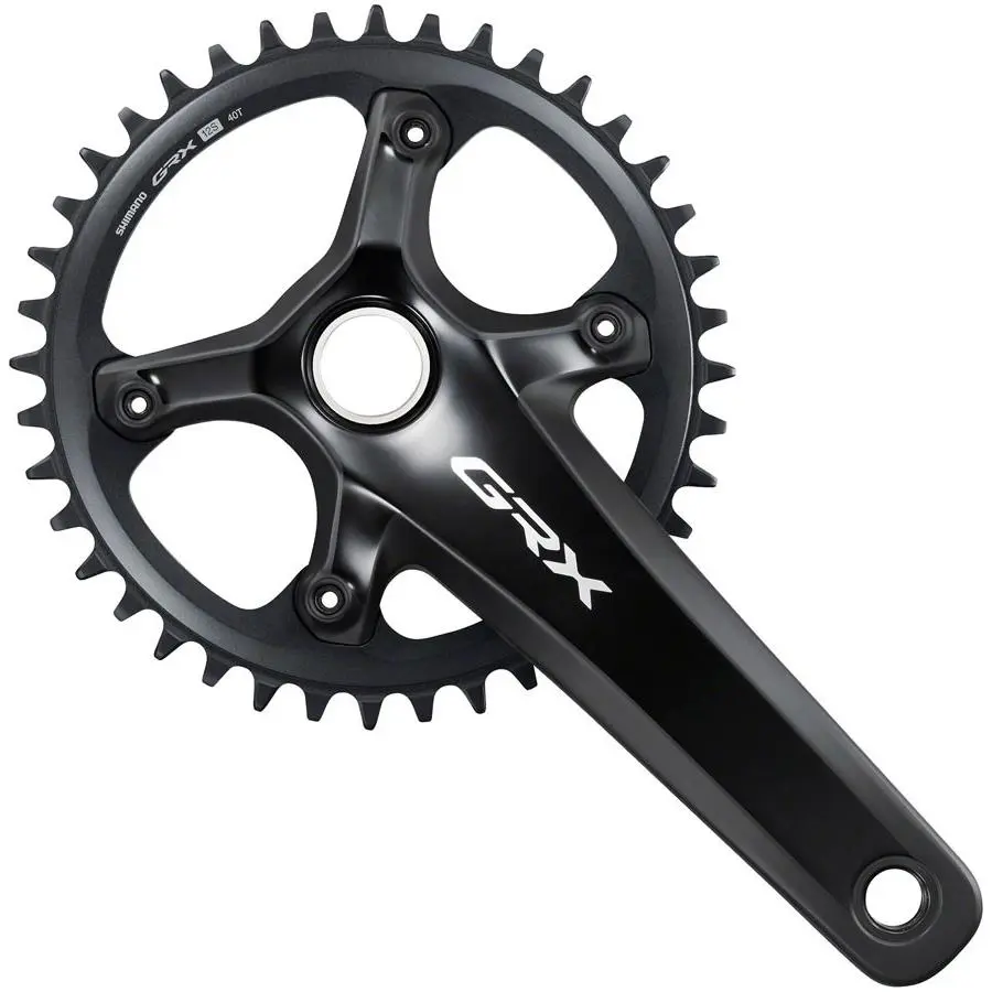 Shimano Grx FC-RX820 Crankset 12 Speed 160mm 110BCD No Chainring Black