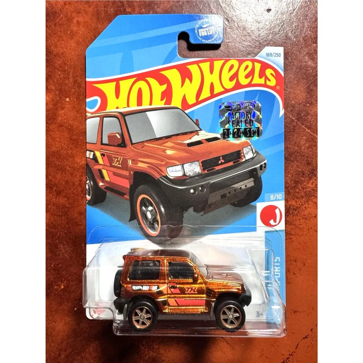 2024 Hot Wheels Super Treasure Hunt Mitsubishi Pajero Evolution HW 8/10 Car 169