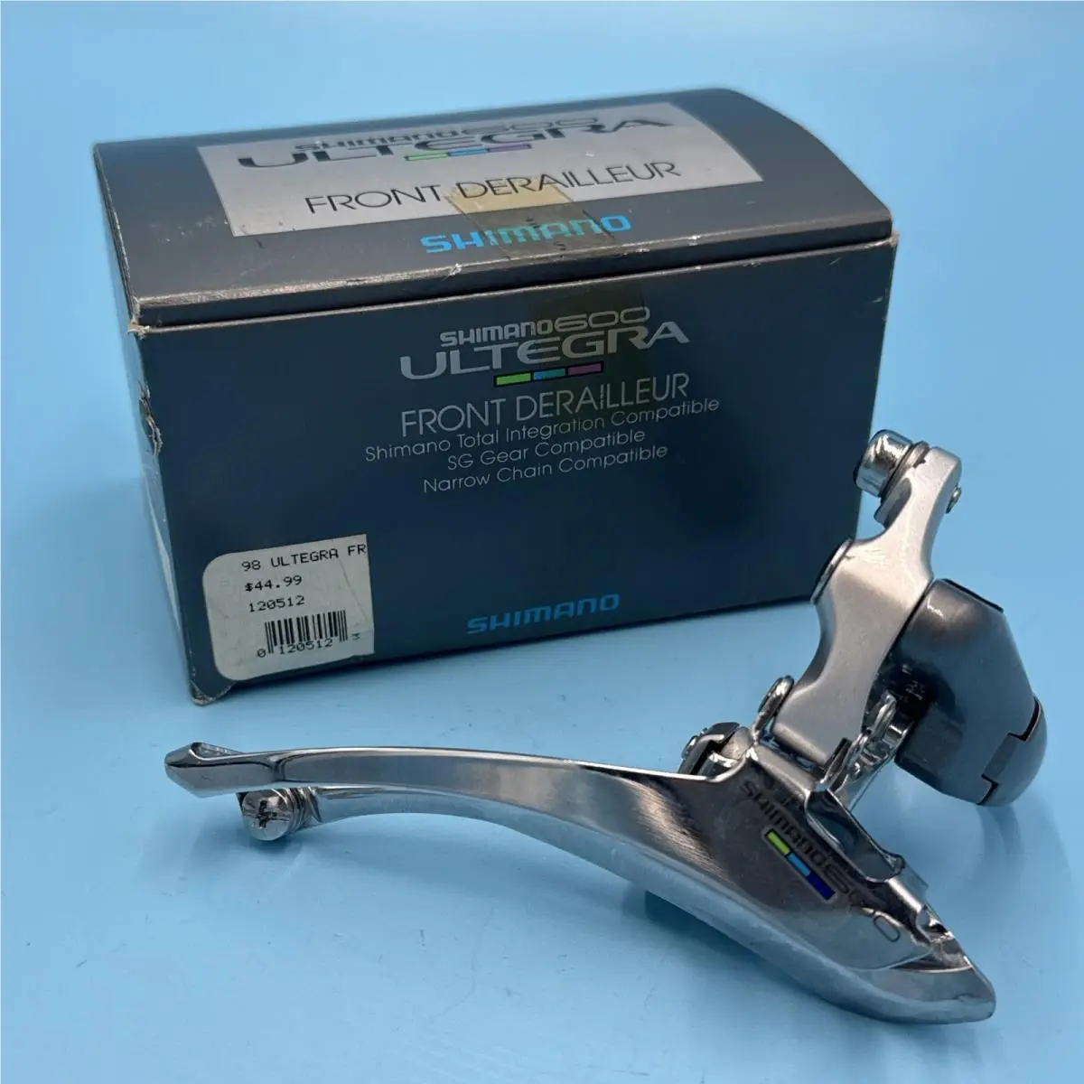 Nos Shimano Ultegra Tri-color FD-6401 28.6mm Mechanical Double Front Derailleur