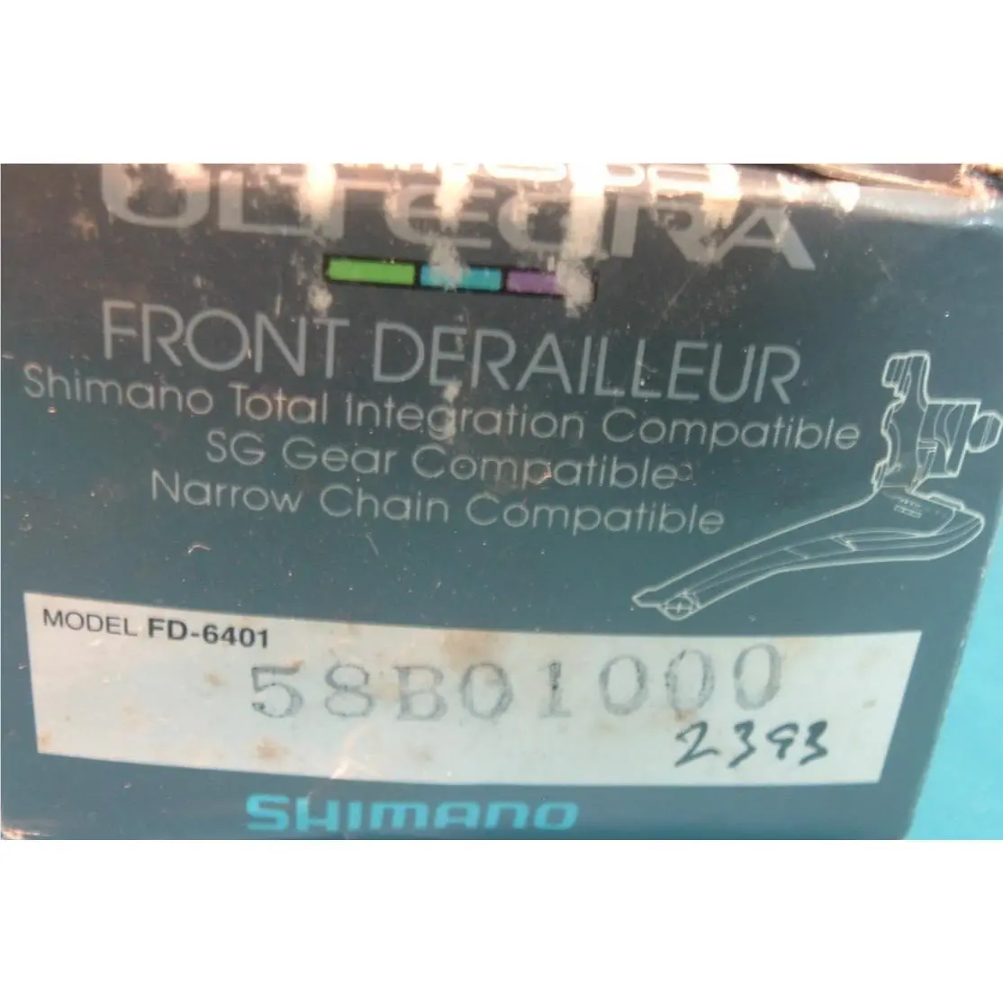 Shimano  - Dura-Ace - FD-6401 - Silver 8