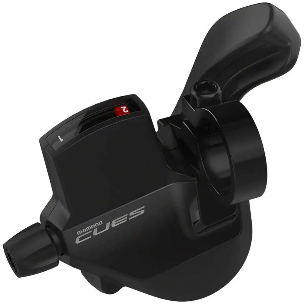 Shimano Cues SL-U6000-L Shifter - Left 2-Speed Rapidfire Plus Mono Optical Gear
