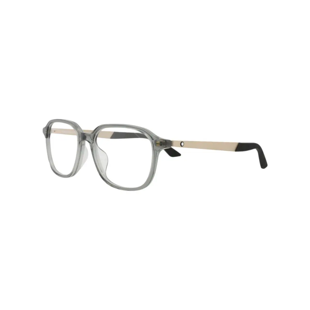 Men`s 53 mm Grey Gold Eyeglasses MB0335OA-30015020-004 by Montblanc