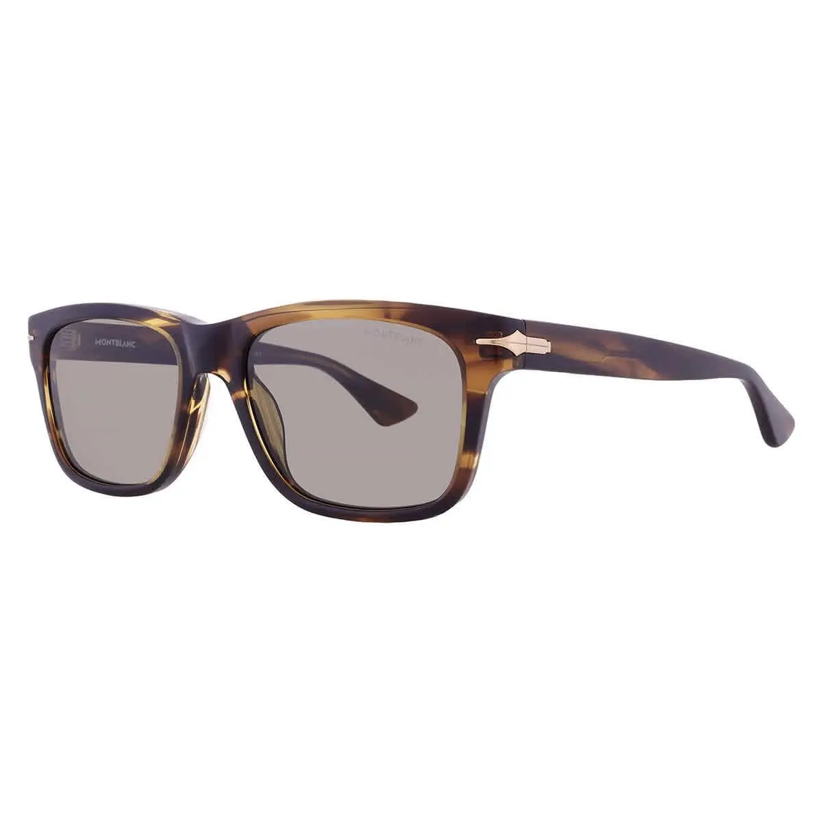 Grey Square Men`s Sunglasses MB0263S 006 54 MB0263S 006 54 by Montblanc