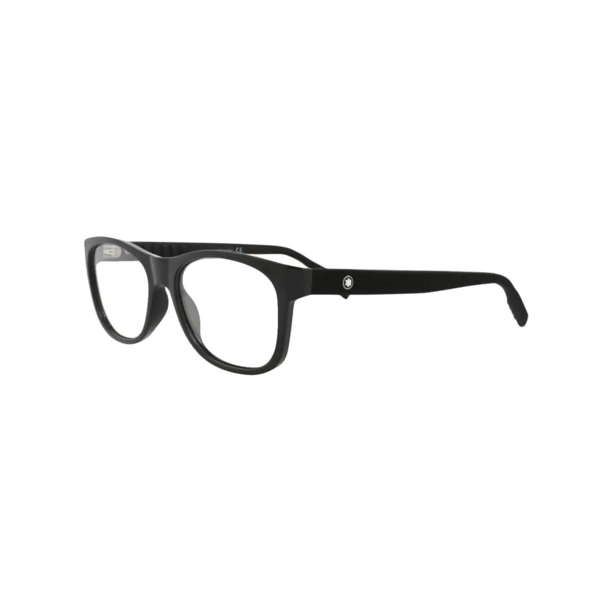 Men`s 55 mm Shiny Black Eyeglasses MB0065O-30007951-002 by Montblanc