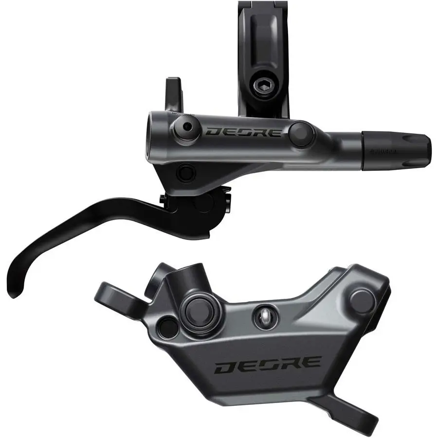 Shimano Deore M6220 4-Piston Hydraulic Disc Brake Set with I-spec EV Post Mount