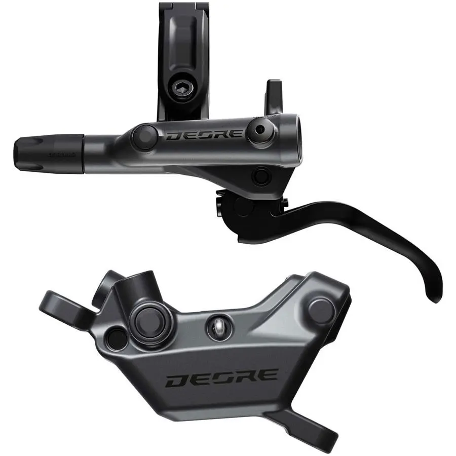 Shimano Deore BR-M6220 Disc Brake and BL-M6200 Lever - Left/front Post Mount