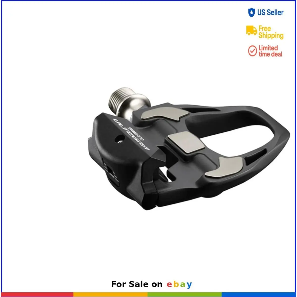 Shimano Road Bike Pedals Ultegra Spd-sl Carbon Compatible 248g Wide Platform Stainless