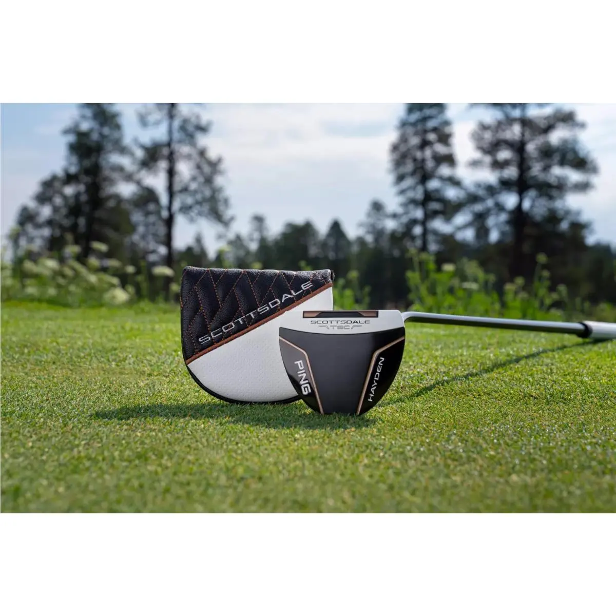 Ping  - PING Scottsdale TEC Hayden Putter - Blue, Lie Angle: Black 7