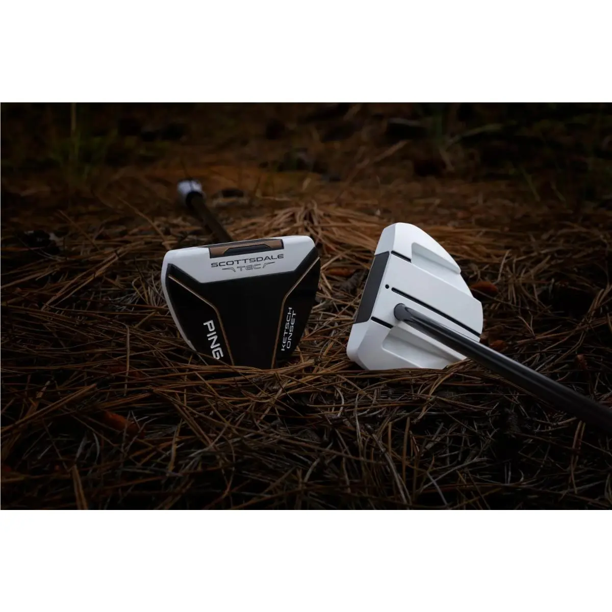 Ping  - PING Scottsdale TEC Ketsch Onset Putter - Blue, Lie Angle: Black 8