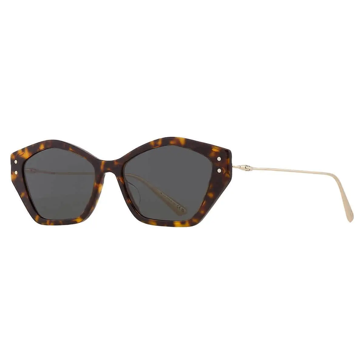 Dior Green Geometric Ladies Sunglasses Missdior S1U CD40107U 52N 56