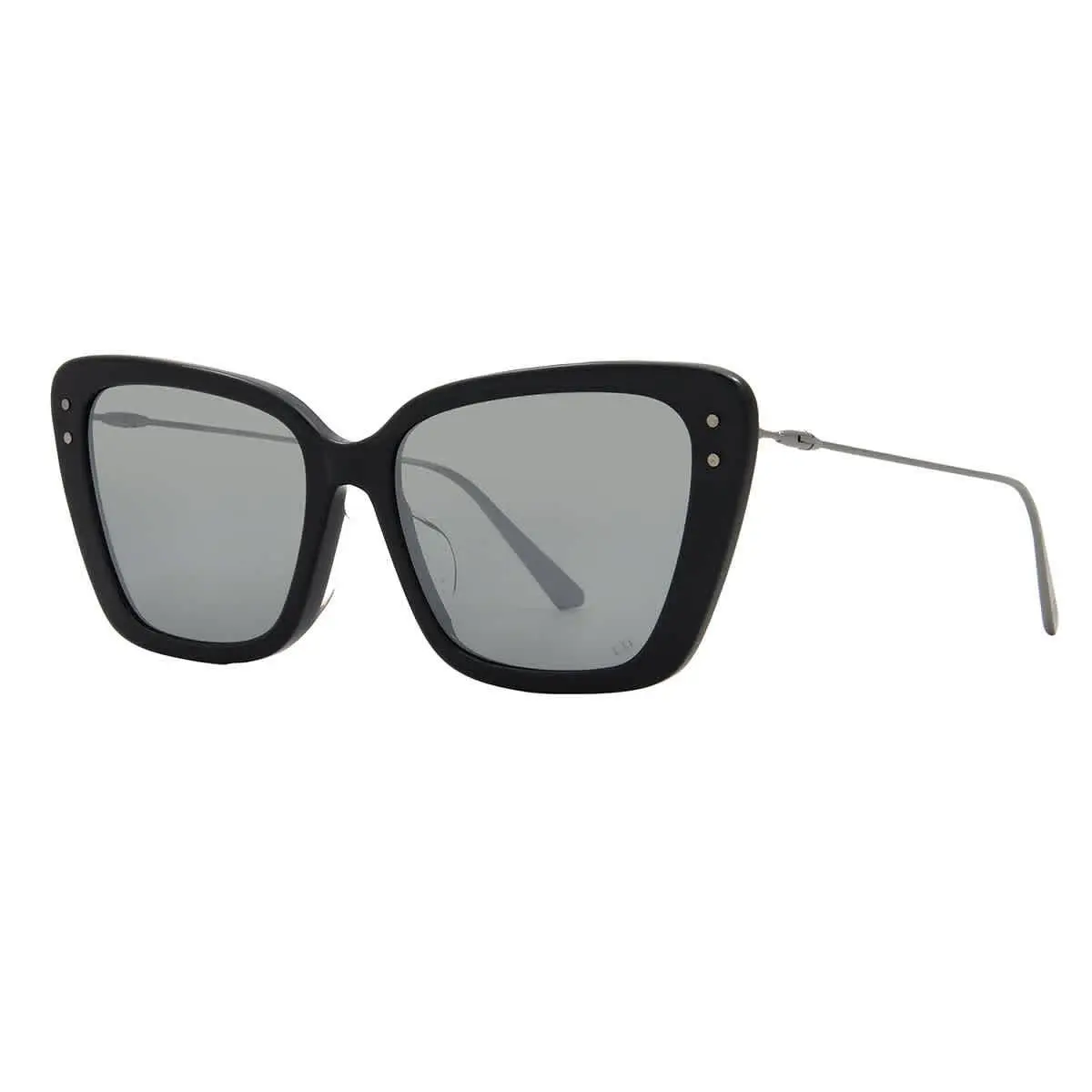Dior Missdior B5F Smoke Mirror Cat Eye Ladies Sunglasses CD40106F 01C 56 - Black, Frame: Black, Lens: Grey