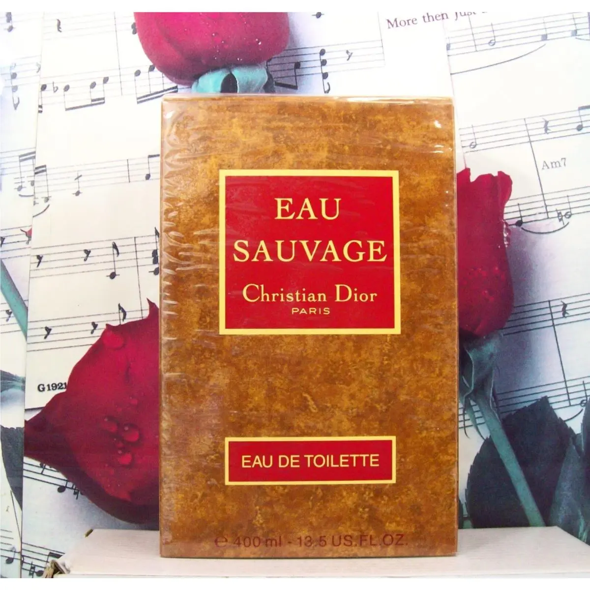 Christian Dior Eau Sauvage Edt Splash 13.5 Fl. Oz. Box. Vintage