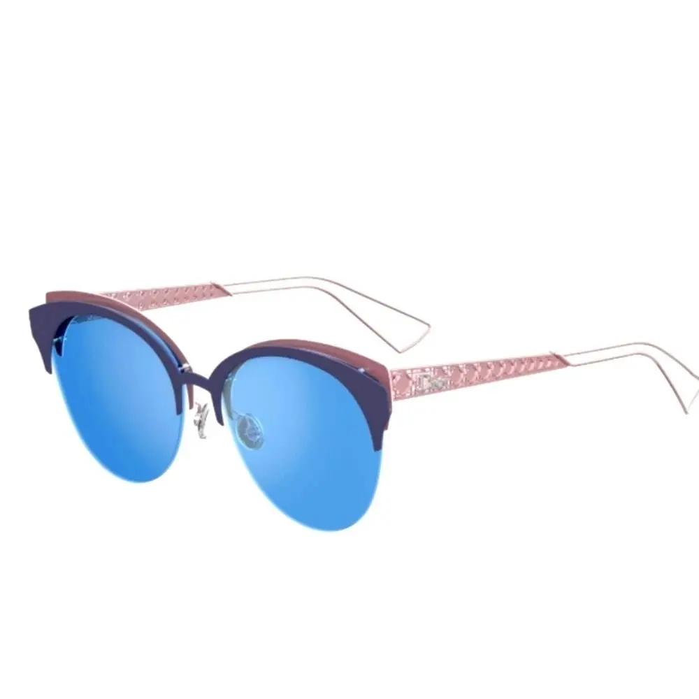 Dior Diorama Club FBX/A4 55MM Matte Blue Pink Designer Women`s Sunglasses