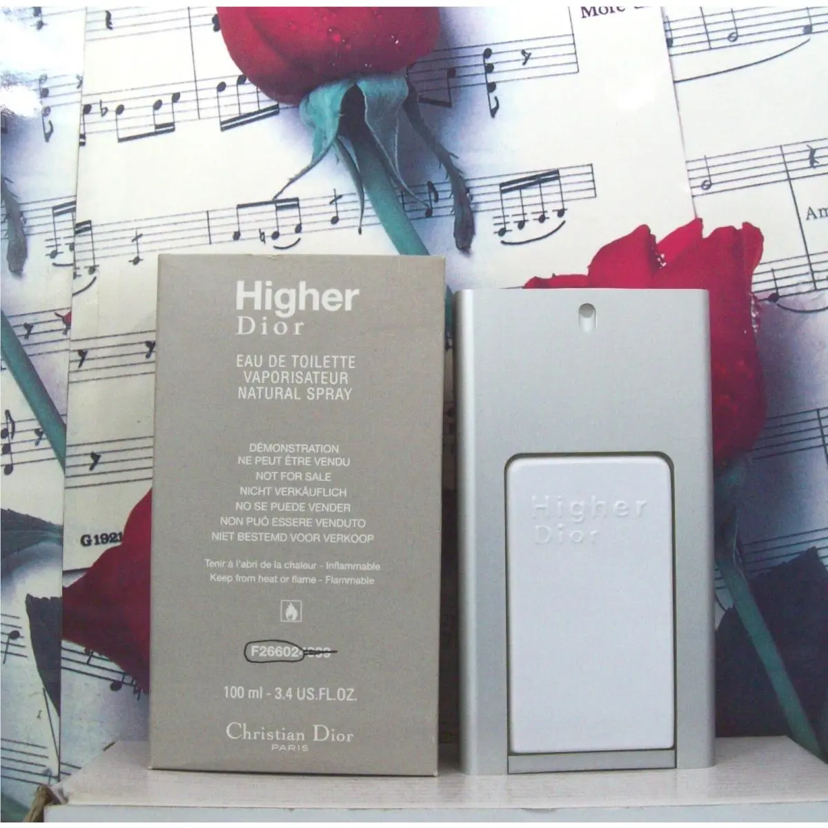 Christian Dior Higher Edt Spray 3.4 Fl. Oz. Ntwb. Vintage