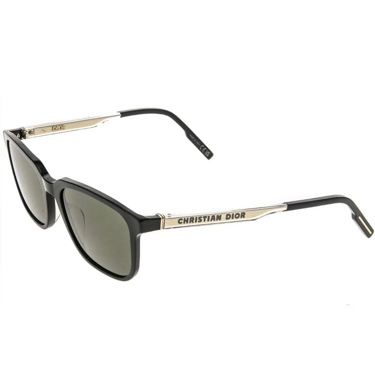 Christian Dior Nwot Diortag SU Sunglasses in Black/gold