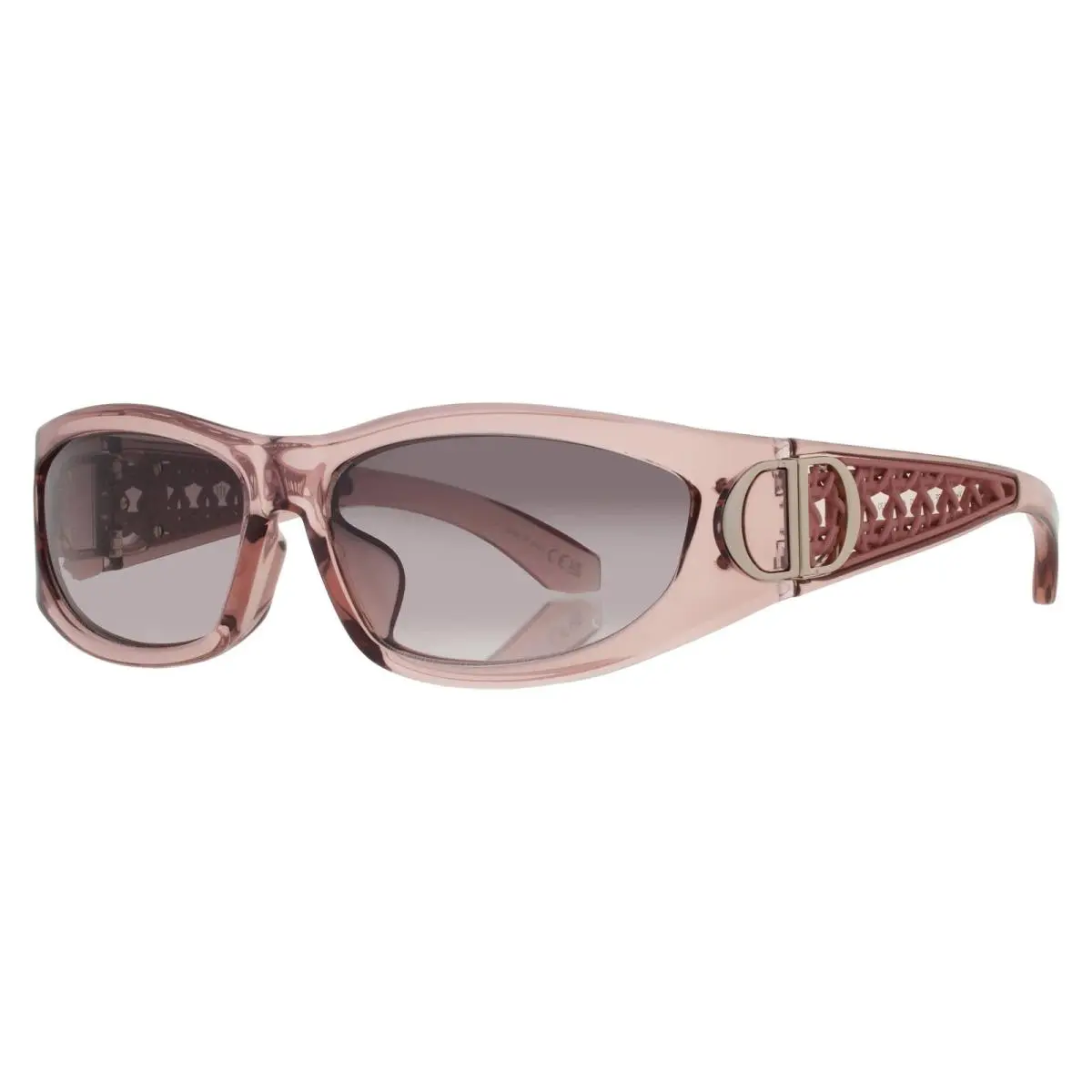 Verydior S3F Smoke Gradient Wrap Ladies Sunglasses CD40202F 72B 61 by Dior