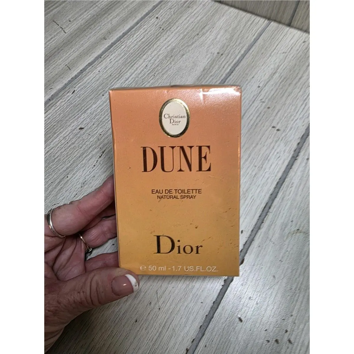 Vtg Christian Dior Dune Eau De Toilette Natural Spray 50ml 1.7US FL Oz