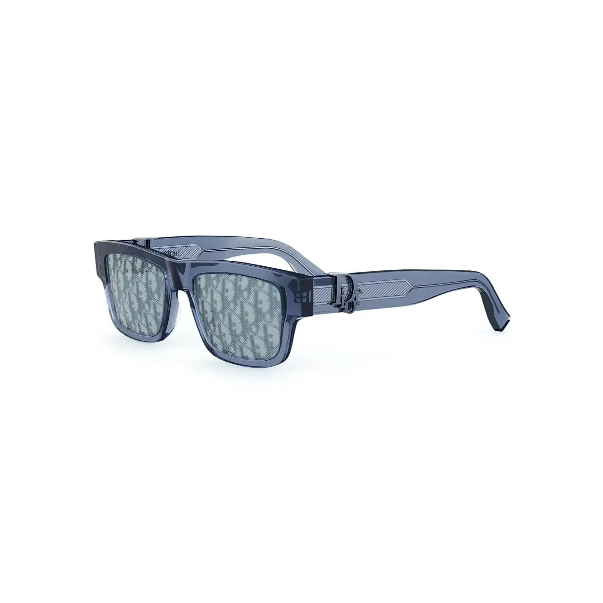 Oblique S3I Sunglasses Blue 55mm Made in Italy by Dior