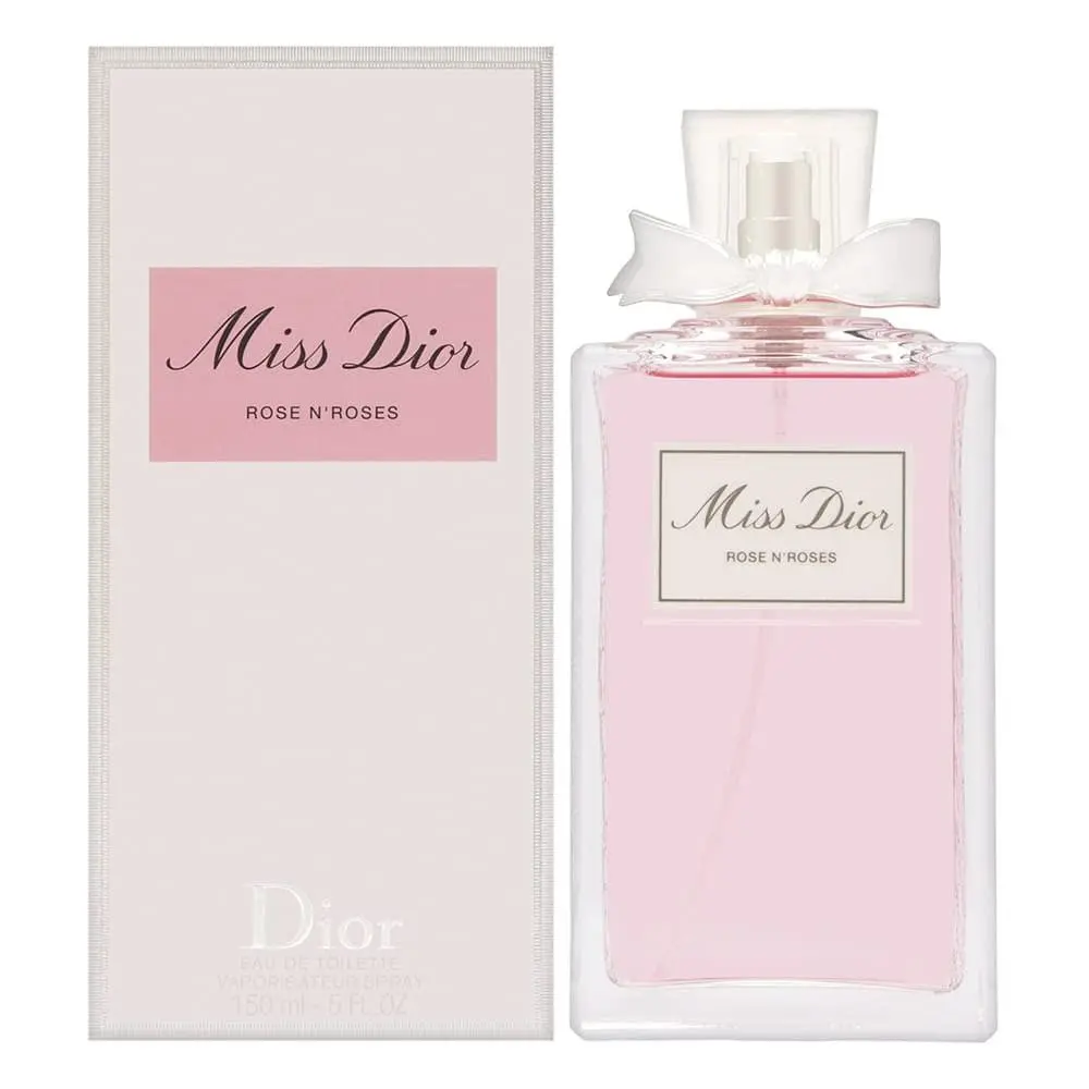Miss Dior Rose N` Roses Eau De Toilette Spray 5 oz / 150 ml By Christian Dior
