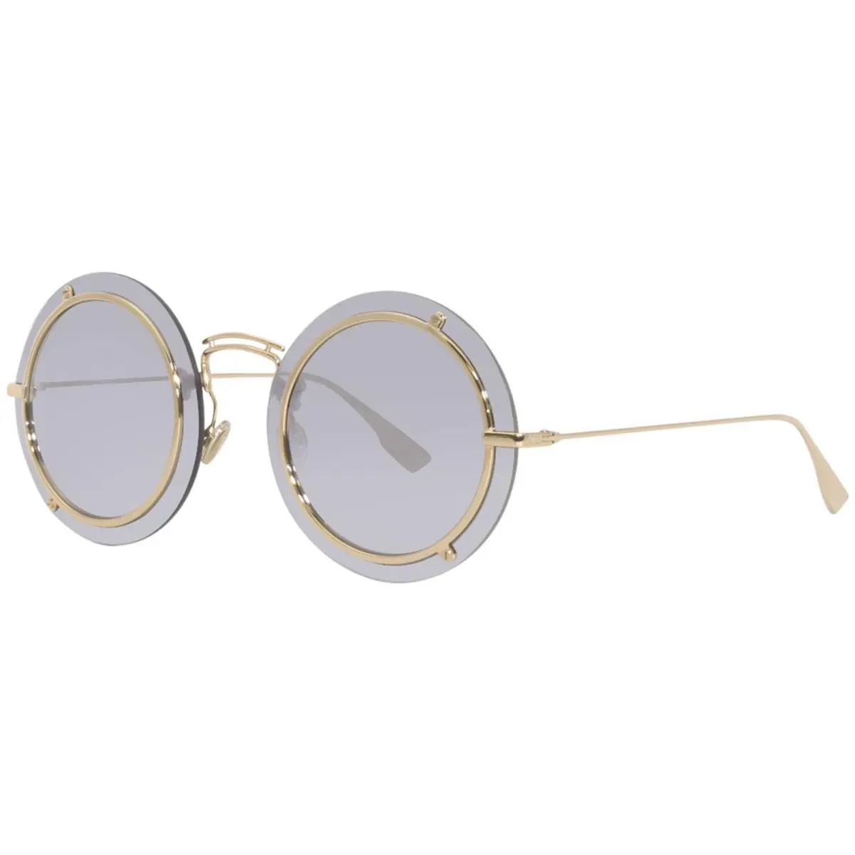 Christian  surrealist 000DC Sunglasses Women`s Rose Gold/silver Mirror by Dior
