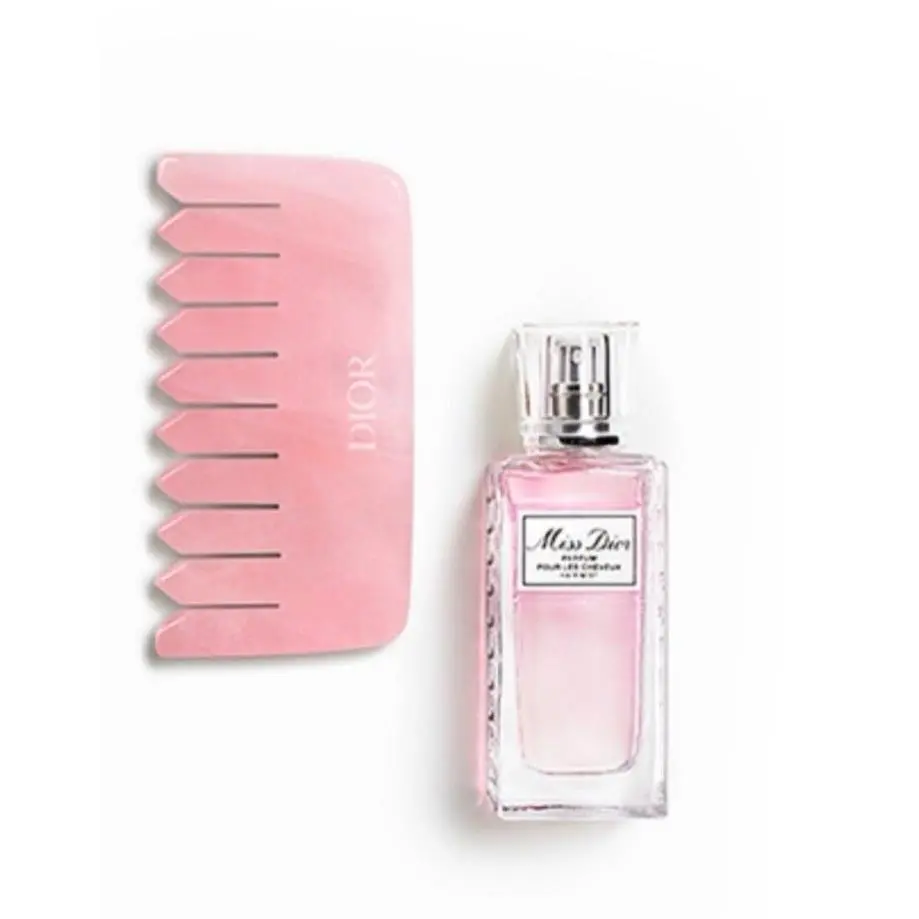 Miss  Gift Set Hair Mist 1 oz / 30 ml with Rose Quartz Comb Gift Box by Dior