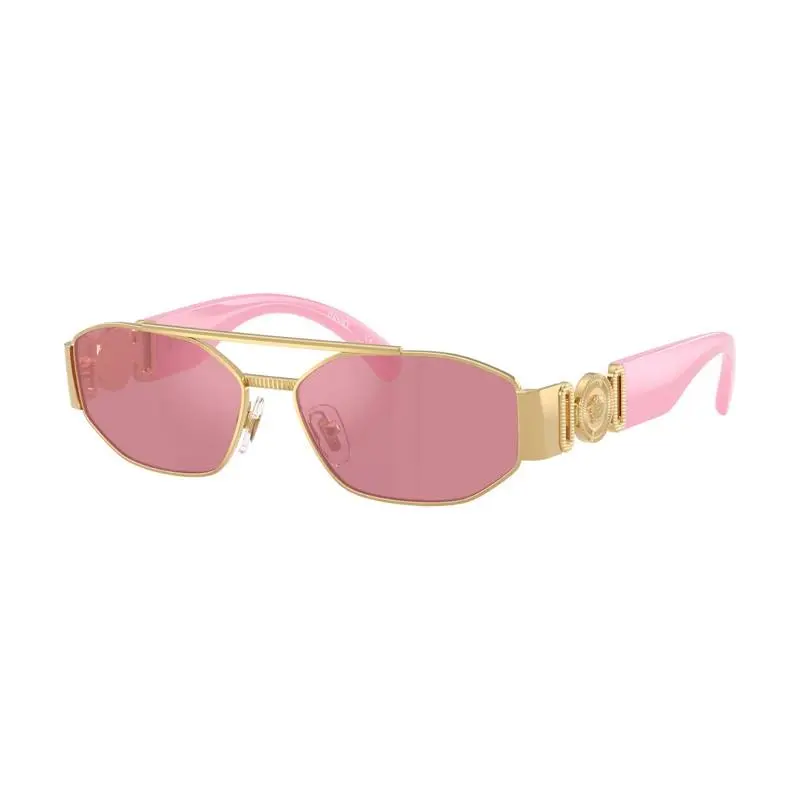 VK2003 Sunglasses Sun Glasses 10029L Pink/gold 50mm Kids by Versace