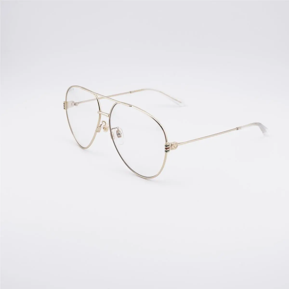 GG1280S 001 Gold/transparent/photochromic 62-13-140 Sunglasses by Gucci