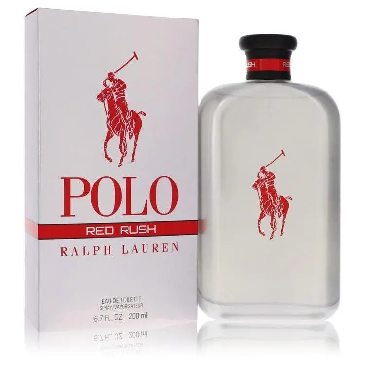 Polo Red Rush  Eau De Toilette Spray 6.7 oz Men by Ralph Lauren