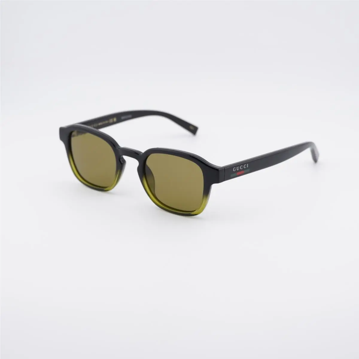 GG2106S 003 Black/green/green 49-22-145 Sunglasses by Gucci