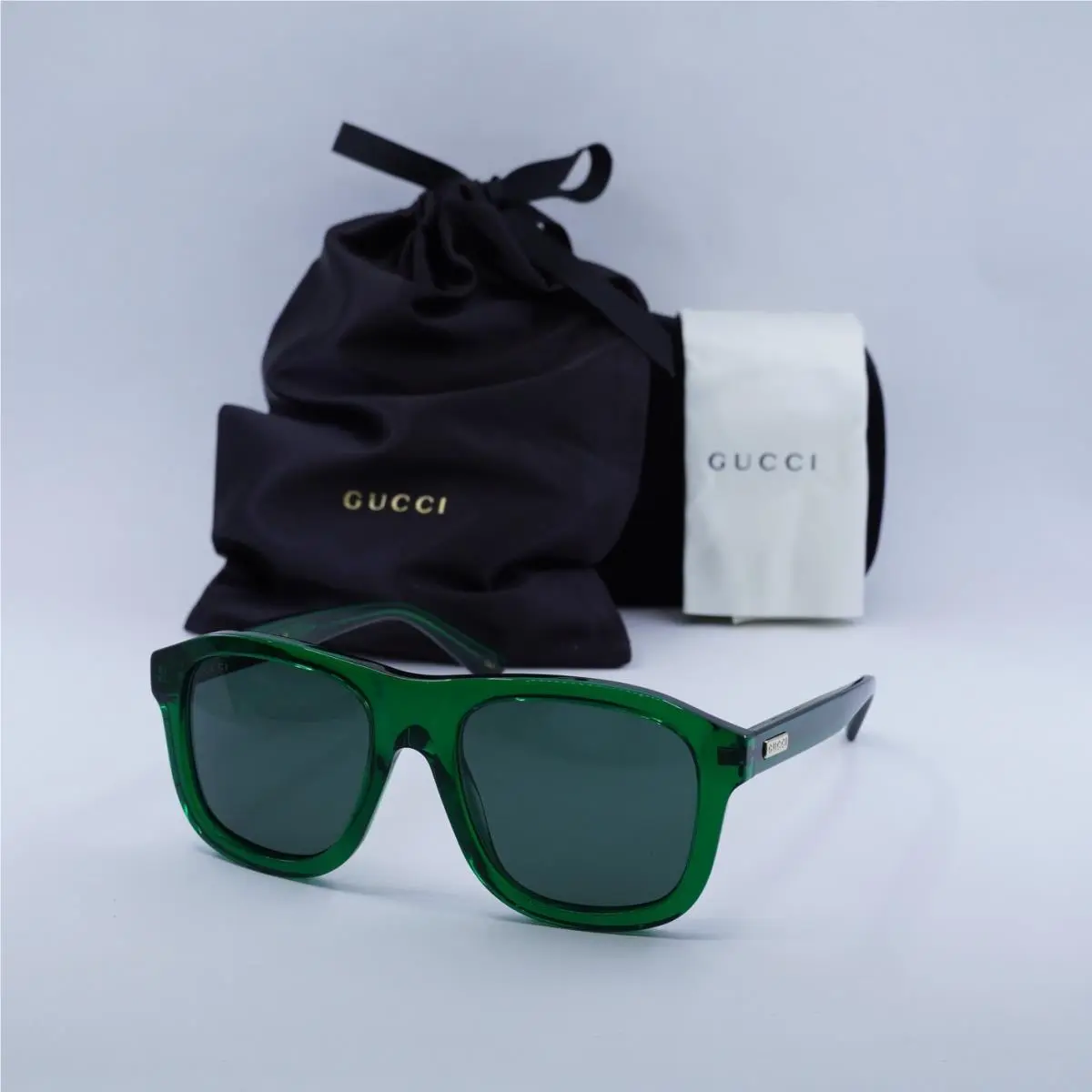 GG1316S 004 Transparent Green/green 54-20-145 Sunglasses by Gucci