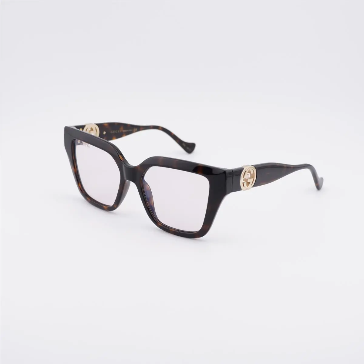 Gucci GG1023S 010 Shiny Dark Havana/light Pink Photochromic 54-17-140
