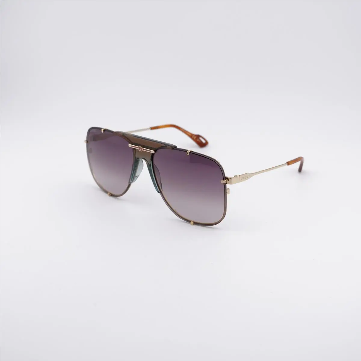 GG0739S 002 Gold/brown Gradient 63-16-135 Sunglasses by Gucci
