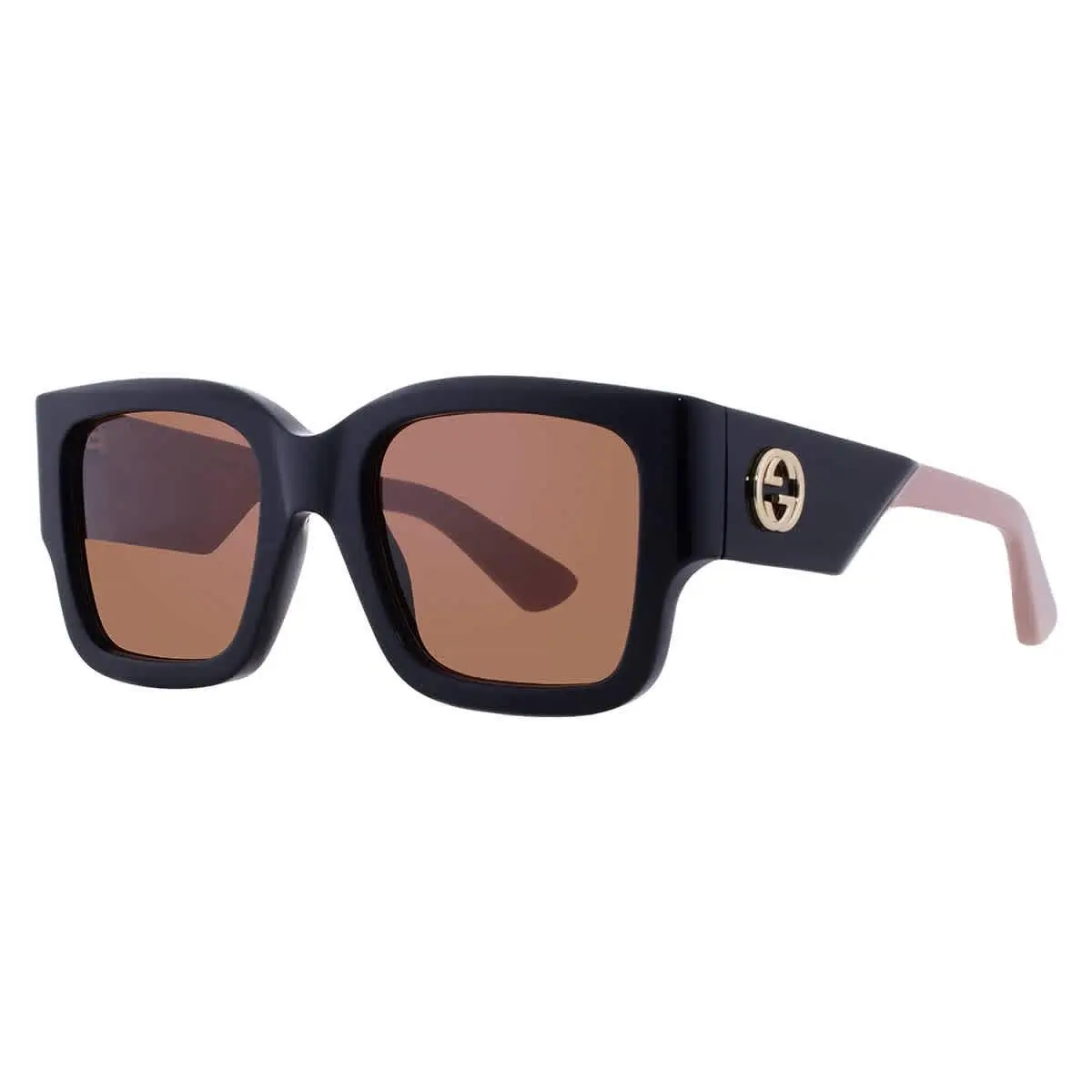 Brown Square Ladies Sunglasses GG1663S 004 52 GG1663S 004 52 by Gucci