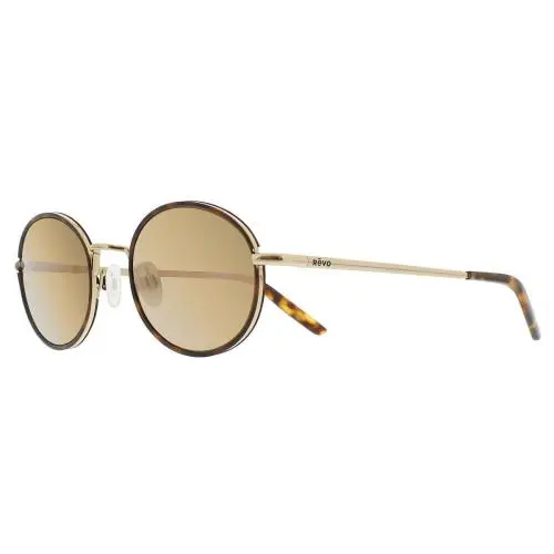 Sunglasses Brayton Gold Tortoise Frame / Champagne Polarized Lens by Revo
