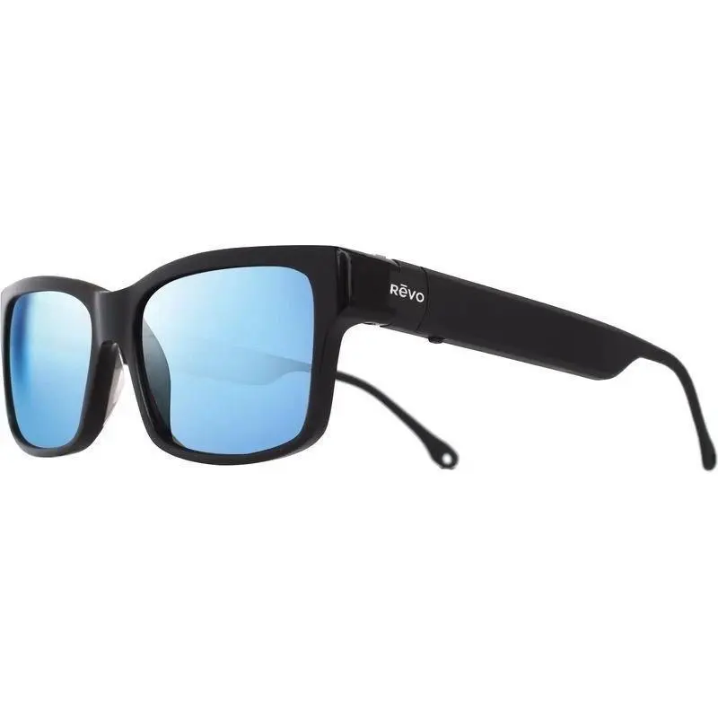 Sunglasses Sonic 1 Bluetooth Black Frame / Blue Water Polarized Lens by Revo