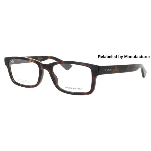 GG1717O-002-54-RELABELED Eyeglasses Eye Glasses 002 Havana 5 by Gucci