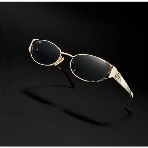 GG2197S Sunglasses Black 55mm Made in Italy by Gucci