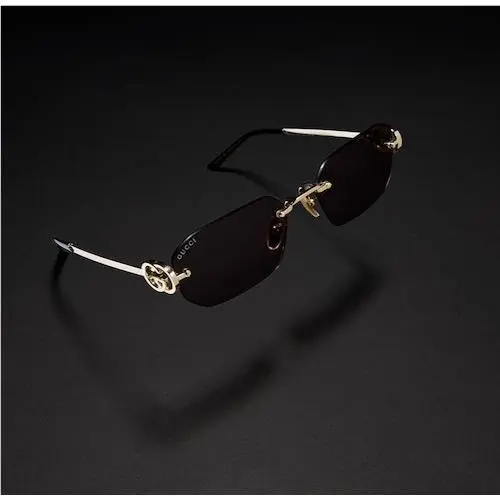 GG2228S Sunglasses Black 57mm Made in Italy by Gucci