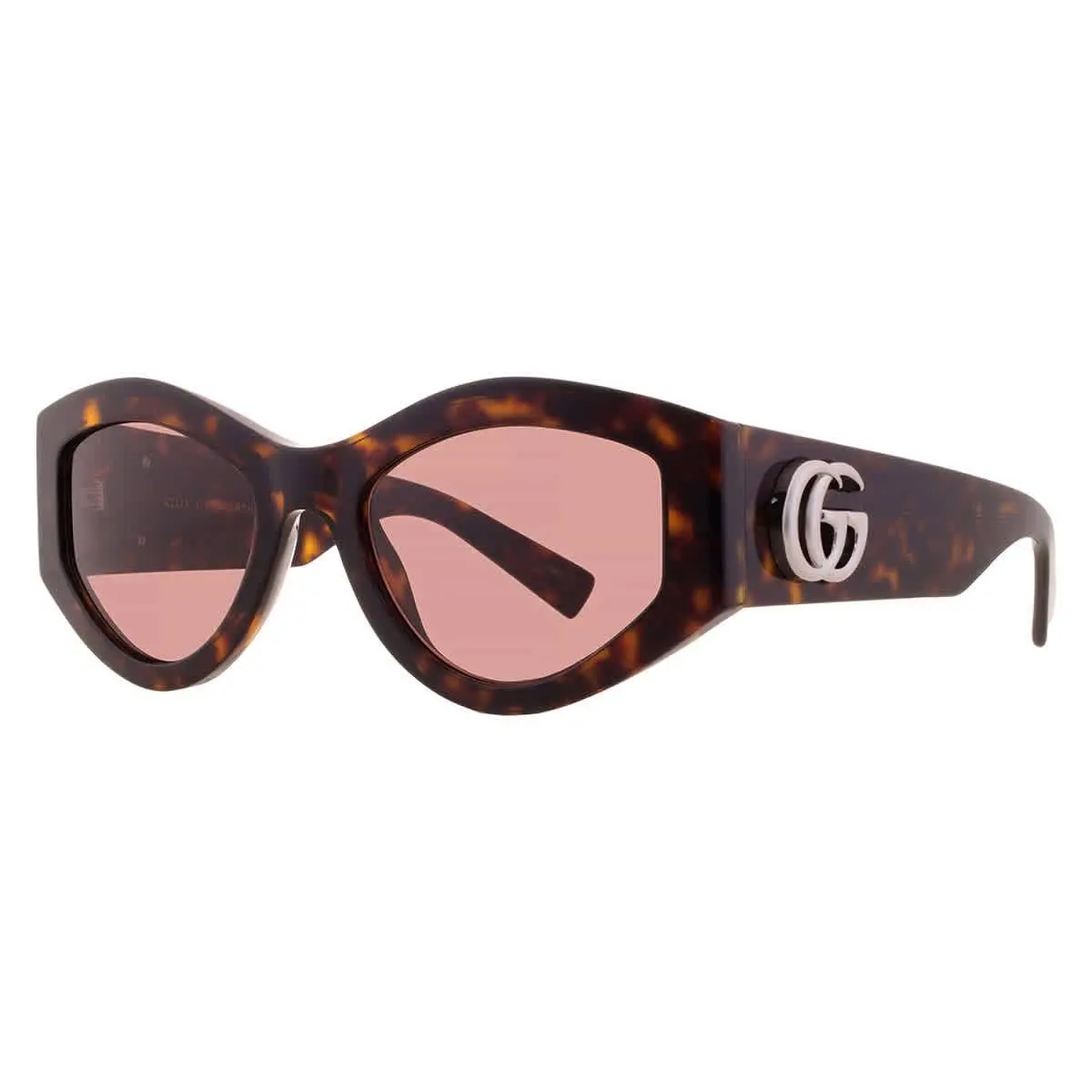 Brown Oval Ladies Sunglasses GG1951SS 002 53 GG1951SS 002 53 by Gucci