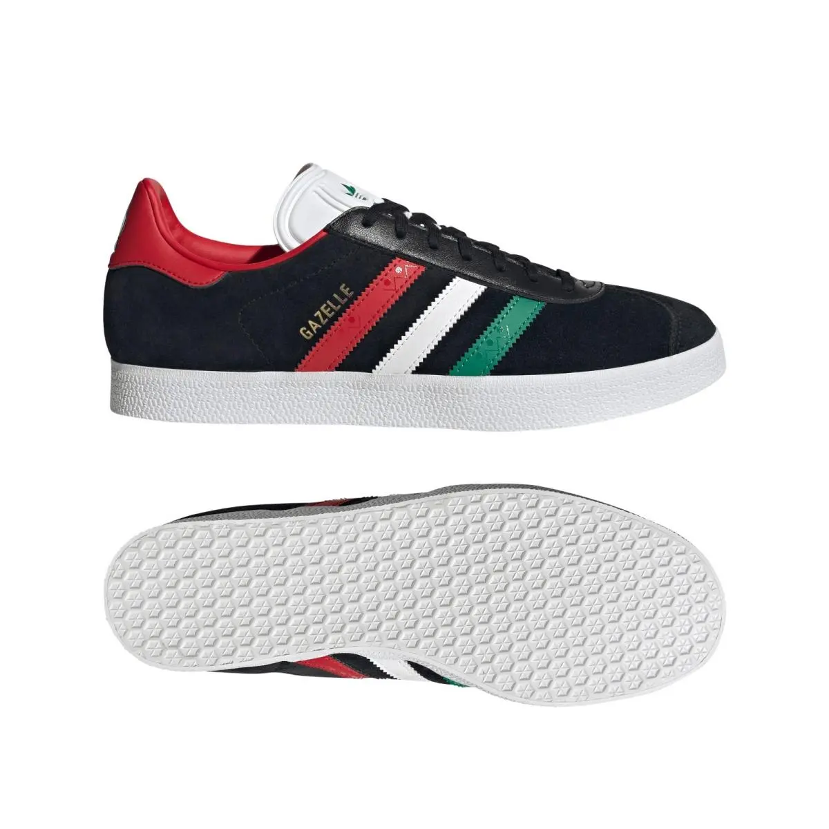 Adidas shoes - adidas Gazelle - Gazelle - Black/White/Better Scarlet 9