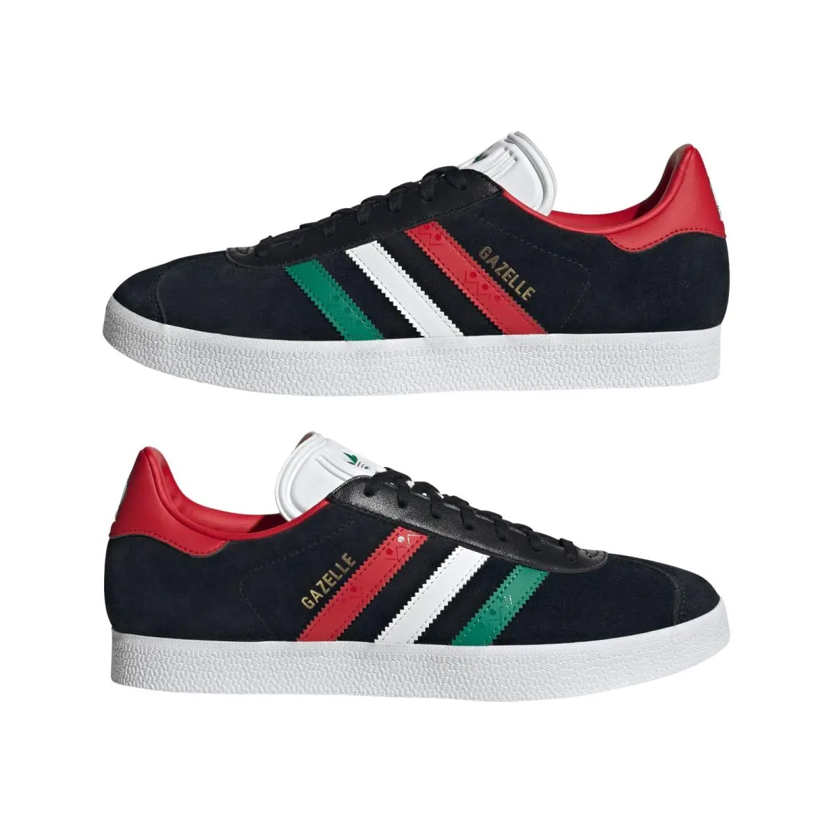 Adidas shoes - adidas Gazelle - Gazelle - Black/White/Better Scarlet 7