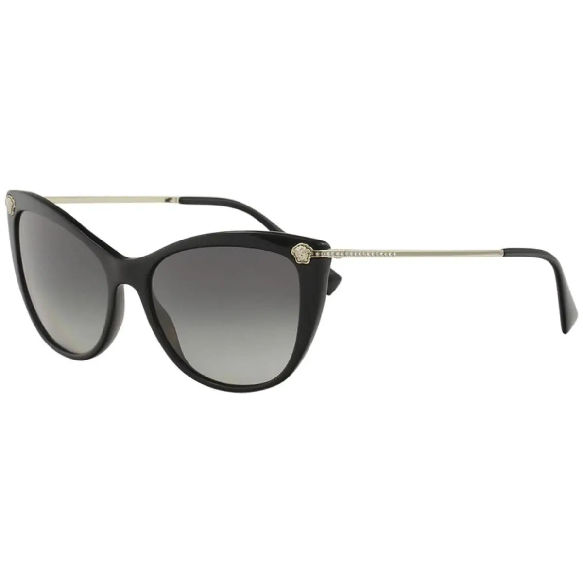 Sunglasses VE4345B GB1/11 57mm Black Gold / Grey Gradient Lens by Versace