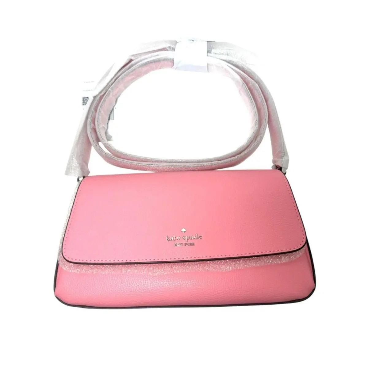 Womens Pink Leather Pebble Sutton Mini Crossbody Hand Bag New by Kate Spade