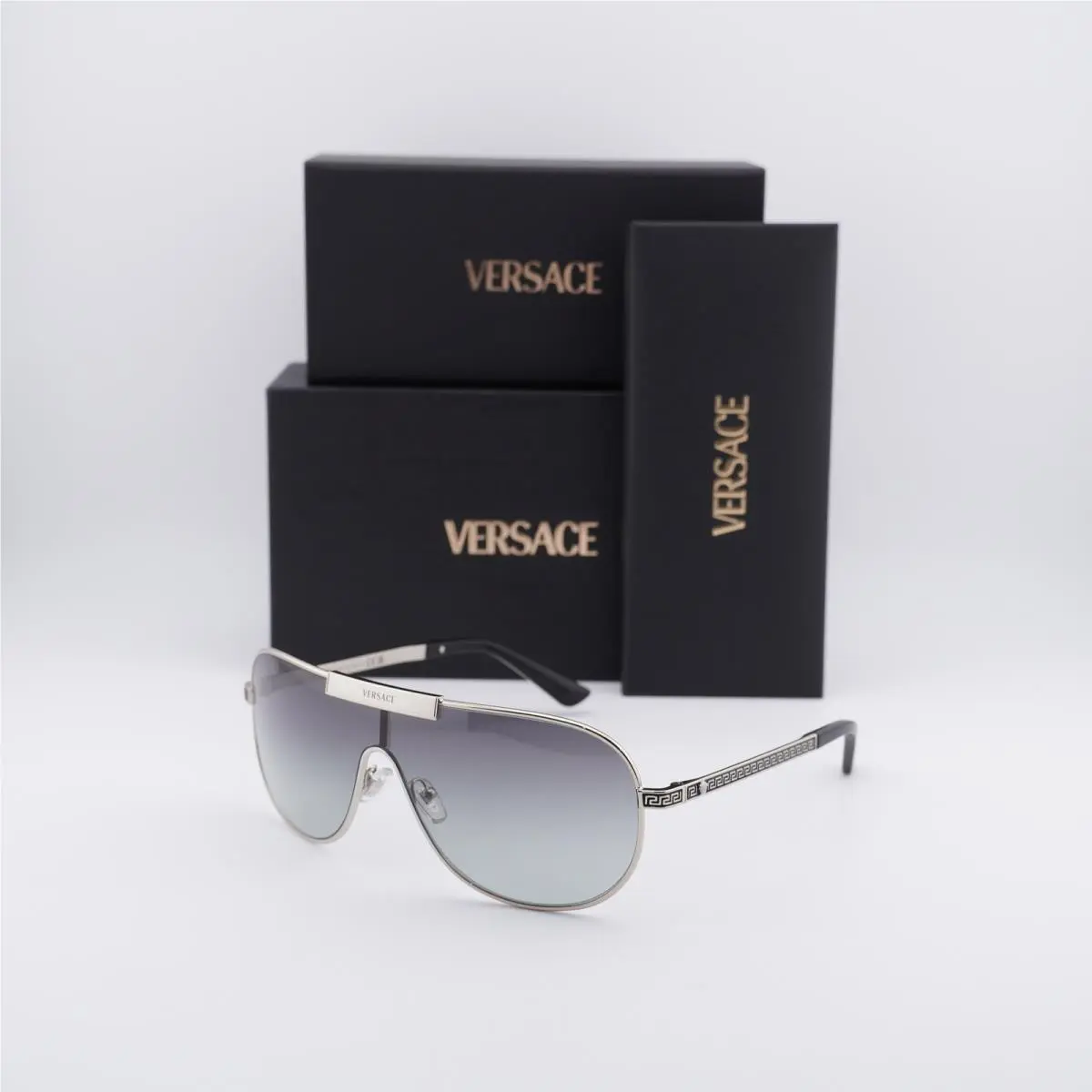 VE2293 100011 Silver/grey Gradient 40-140-140 Sunglasses by Versace