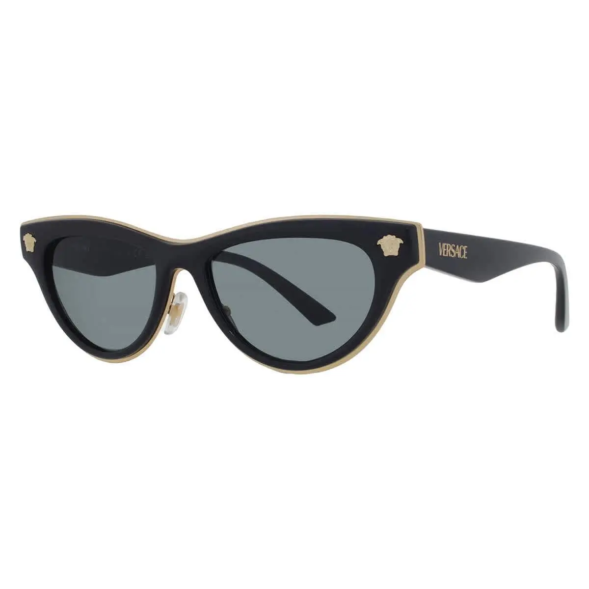 Dark Grey Cat Eye Ladies Sunglasses VE2273 GB1/87 52 VE2273 GB1/87 52 by Versace