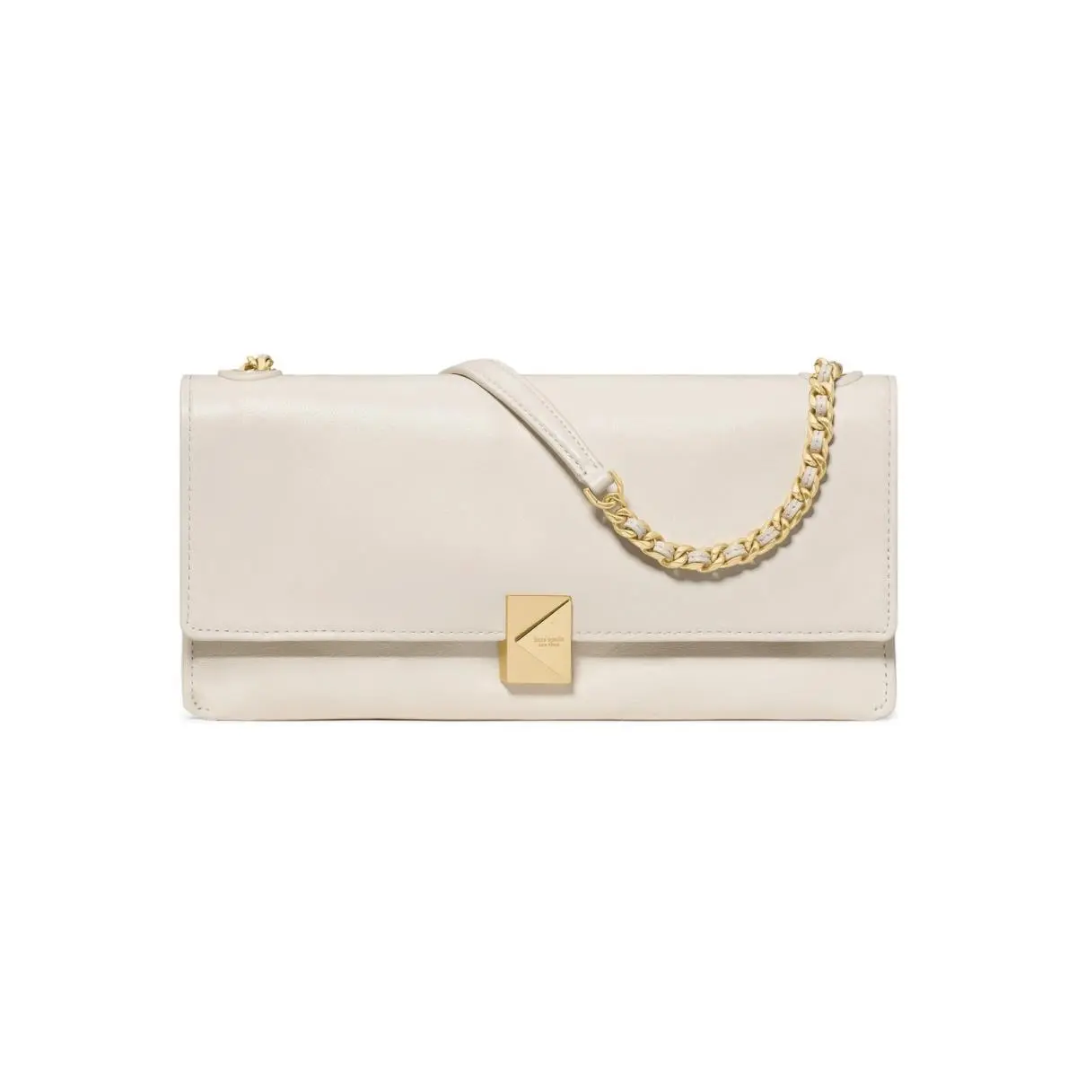Deco Soft Shoulder Bag in Cashew Milk by Kate Spade