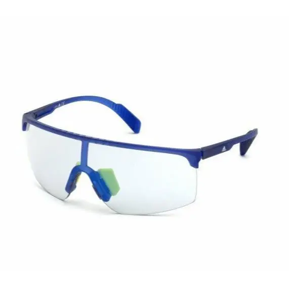 Photochromic SP0005 91X Frosted Electric Blue/grey Mirror Blue 137MM by Adidas